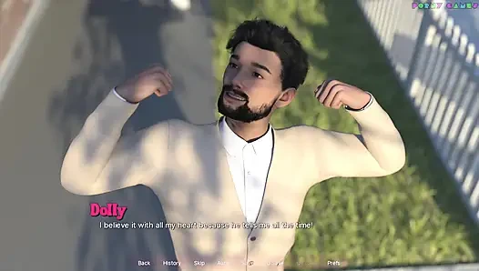 Dolly'nin iki yalamalı fırınla üreme partisi - sadakatsiz evli kadın bir yabancı tarafından döllenmek ve döllenmek istiyor, şanslı sütçü 11
