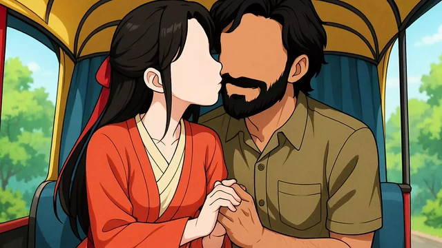 New Desi Village Women And Rikshaw Man !!