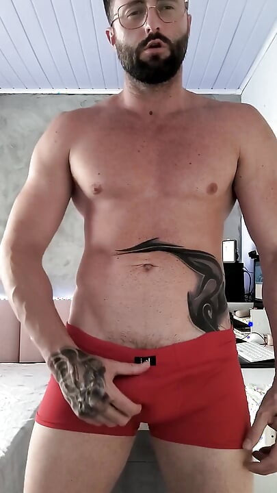 Huge Cock, Cumming Hard