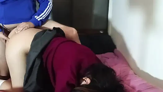 18-YEAR-OLD SCHOOLGIRL IN SCHOOL UNIFORM GETS FUCKED BY HER NEIGHBOR!!