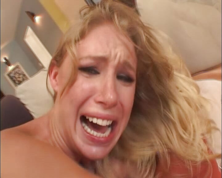 Round ass blonde from Germany taking hard cocks deep inside her holes