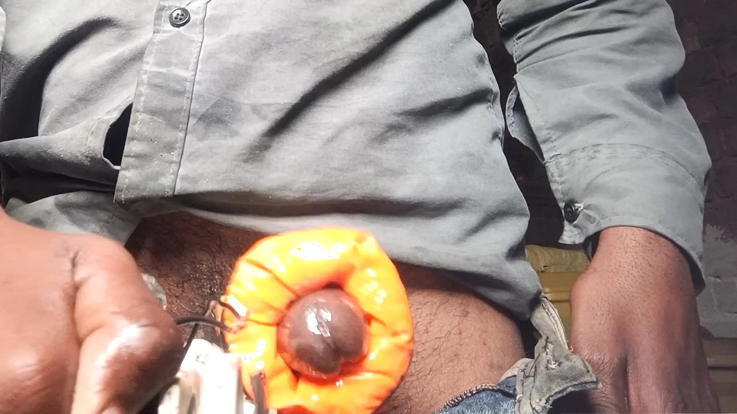 Homemade Sex Toy Part 2 Super Tight Desi Jugad DIY Male Pleasure Toy Pocket  Secret Play feat. DesiLegend_X  Masturbation, Nude, Indian, Solo, POV Gay  4K Porn