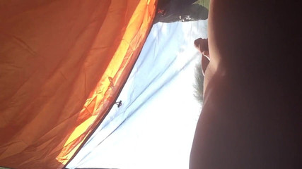 naked camping wank with voyeurs 2