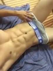 Twink fitness guy naked