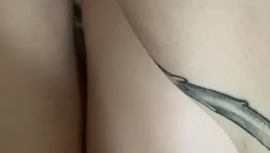 "Stop filming, I'm too shy!" Cute GF blushes and covers her face (POV)