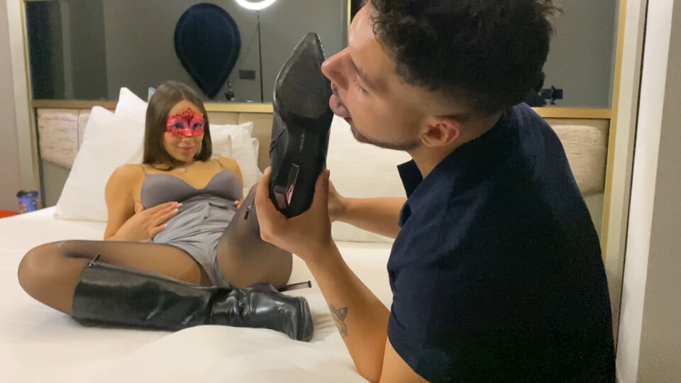 Worship My Dirty Leather Boots HD