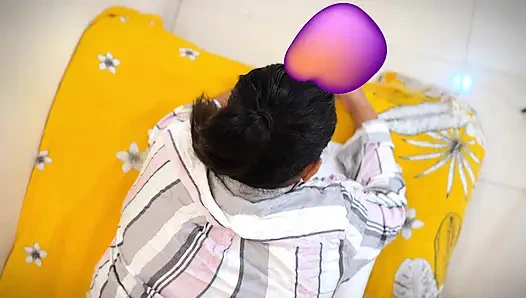 Hot Big Ass & Huge Boobs Short Jeans & Shirt Wearing Sexy Friend's Wife Make Me Seduce to Fuck Her