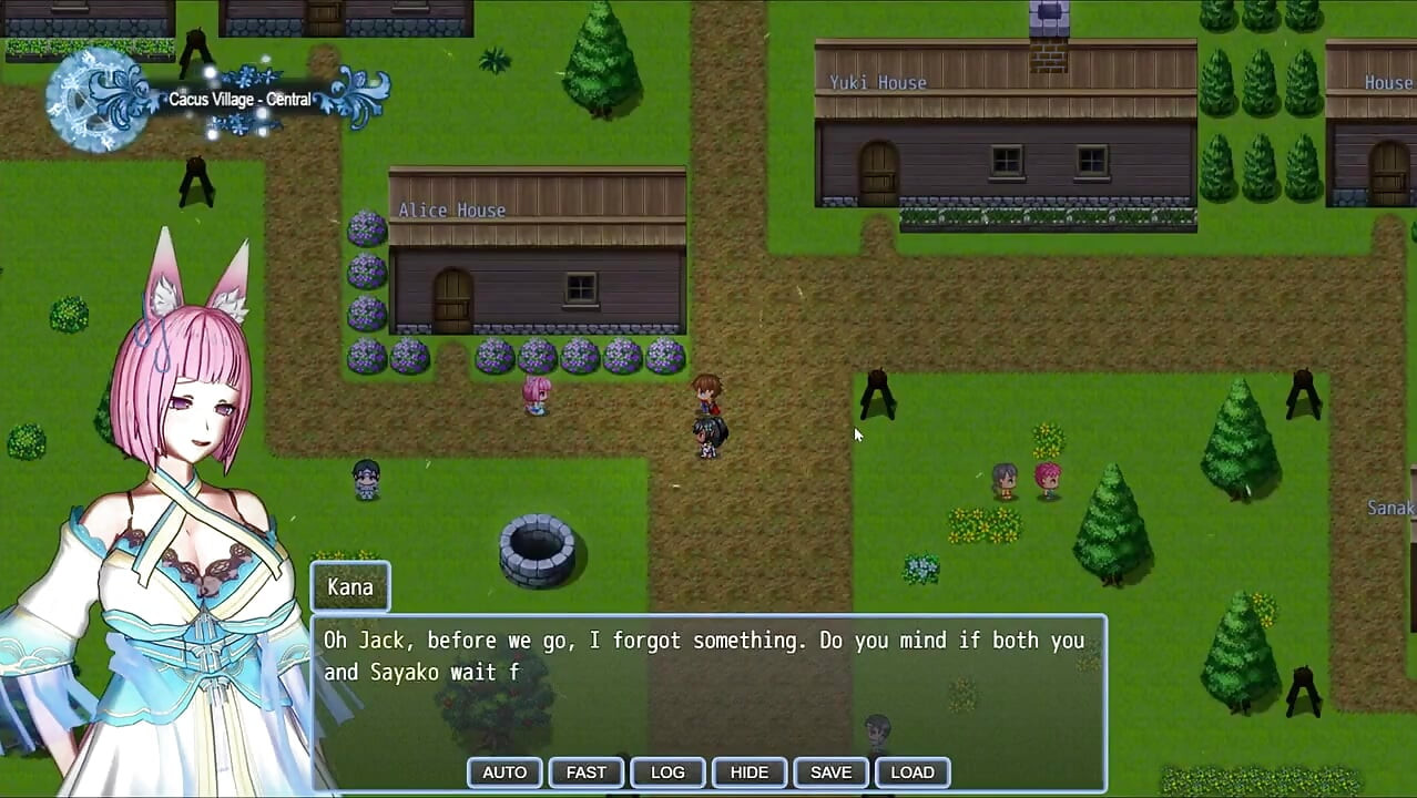 Futa Fantasy  Futanari Hentai Game  Ep.2 Futanari Caught Masturbating for the First Time!