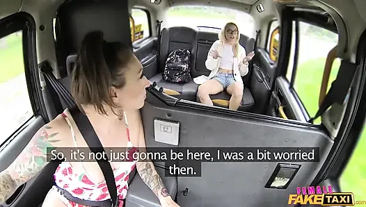 Female Fake Taxi - zierliche studentin mit behaarter muschi
