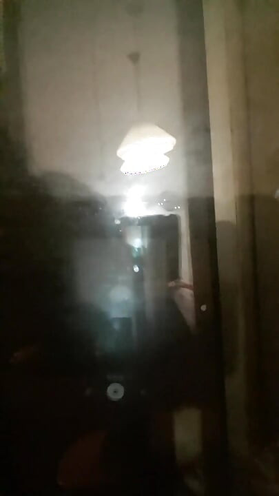 Video prska po prozoru