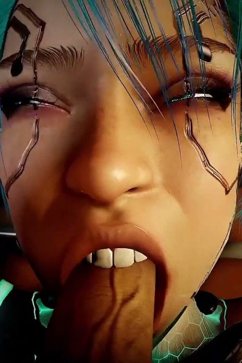 Face Fucking a Sexy Robot Girl