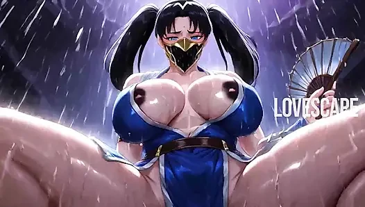 Kitana Mortal Kombat Solo: Screaming Orgasms + Intense Fuck