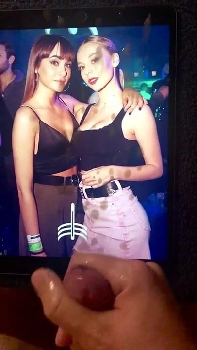 Aitana x Ester Exposito Huge Cumtribute #4