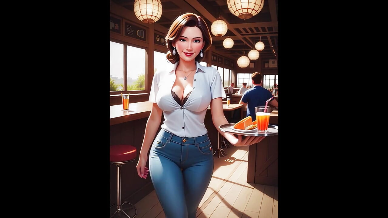 MILF Relaxing After Work