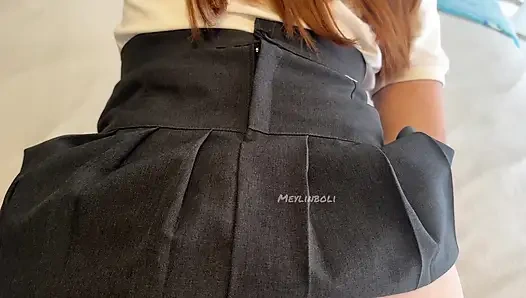 CASTING PORNO SISWI MEKSIKO DENGAN AYAH TIRINYA SAAT DIA BERTERIAK SENANG SAMBIL BERCINTA DENGAN EMPAT