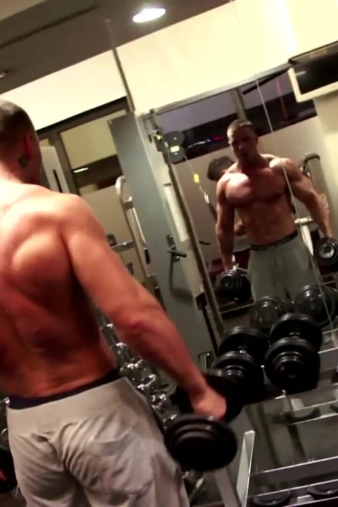 Amateur Fitness Boys in Gym