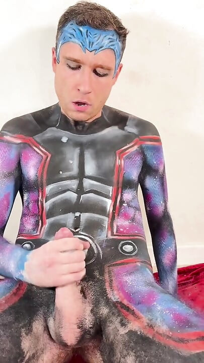 Cosplay Marvel’s Wiccan Fucks Hung Artist