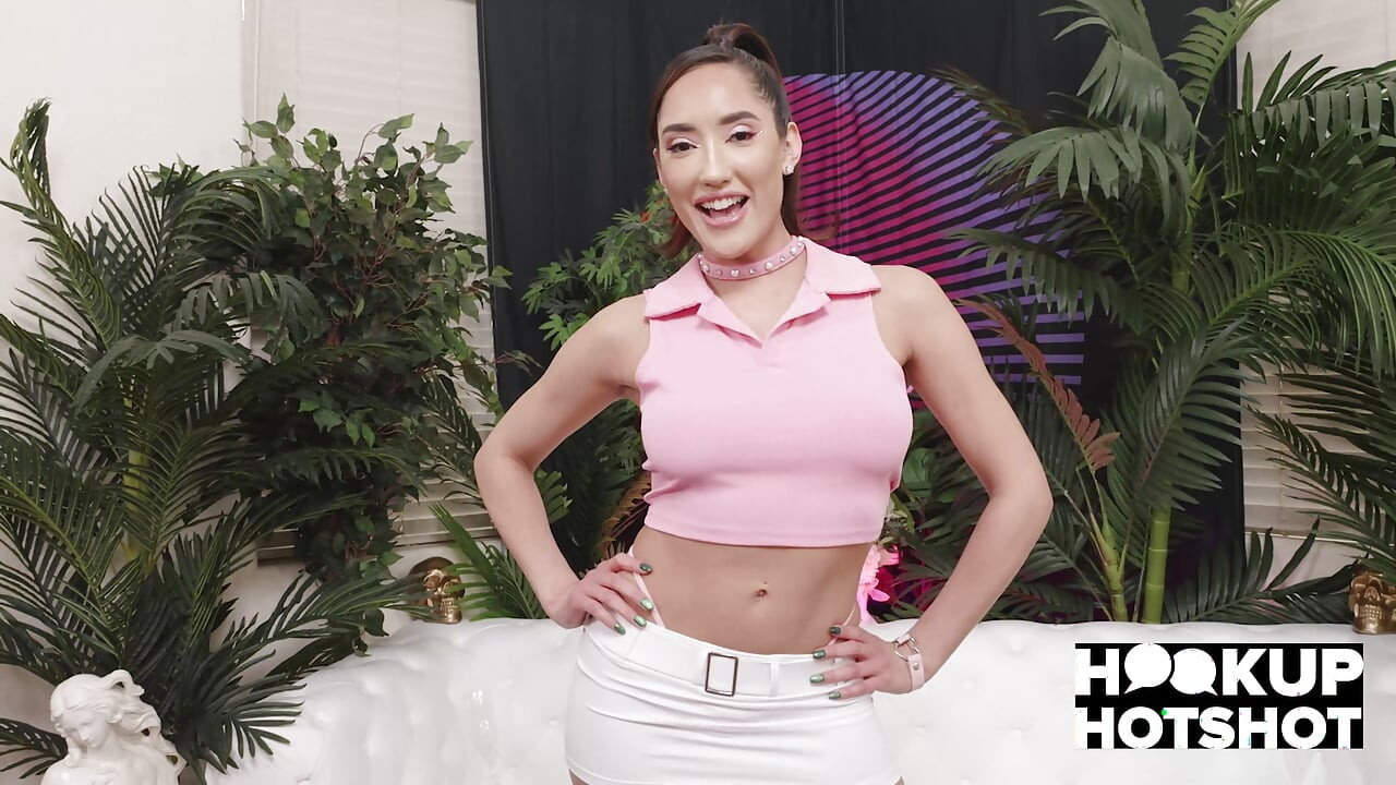 Perverted Babe Chloe Amour Begs To Get Fucked By 2 Random Guys!