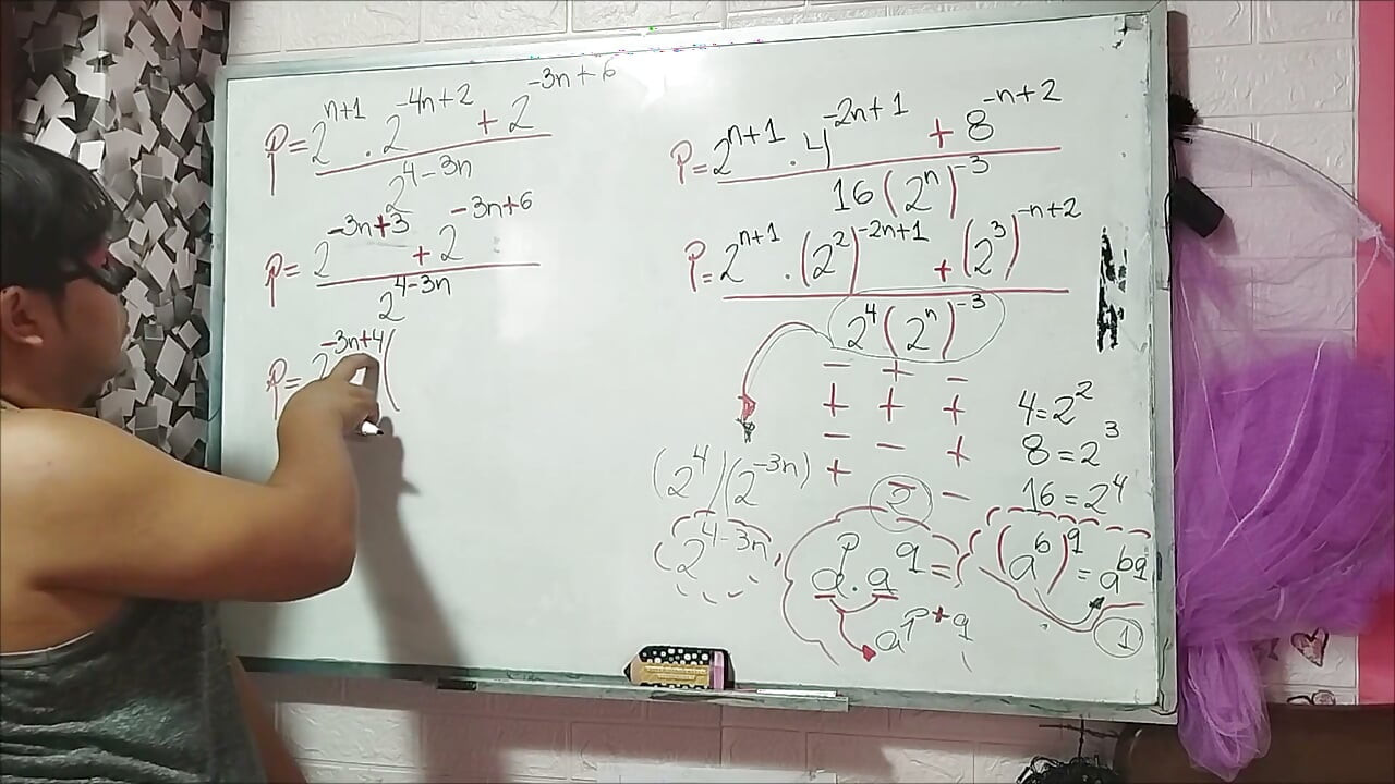 22 Álgebra: Leis dos Expoentes - Factoring e Simplificação