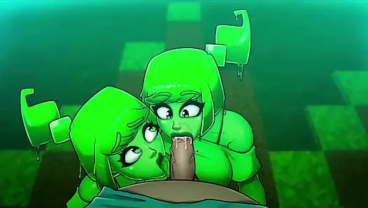 Minecraft Parody Hornycraft Full Game Gallery Character Slime Girls
