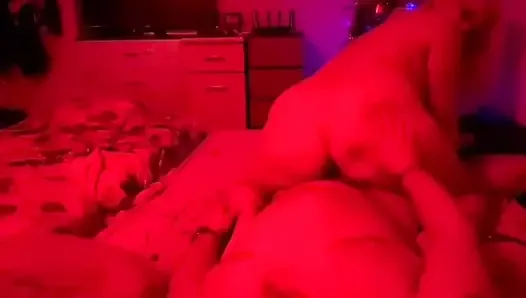 New years quicky after the party with cum in mouth