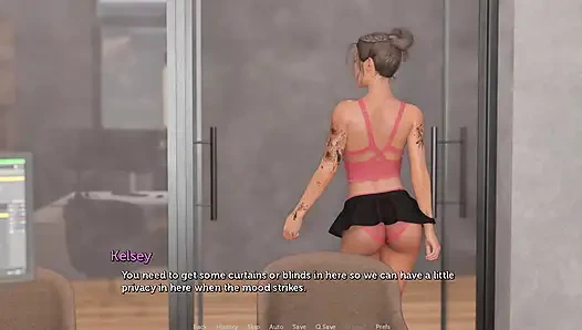 Авантюрная пара 96 Тони отец трахнул Энн хорошо в самолете