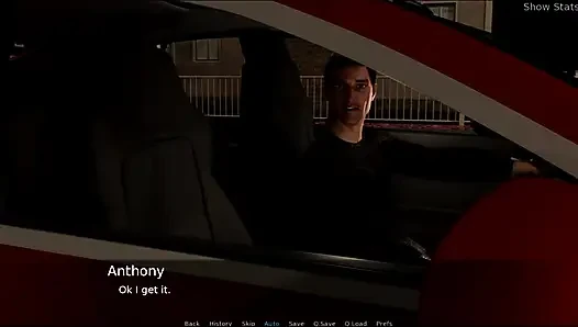 Project hot wife #44 - Merry and Ben got stuck in the elevator...Ed looked at Merry while she took a shower