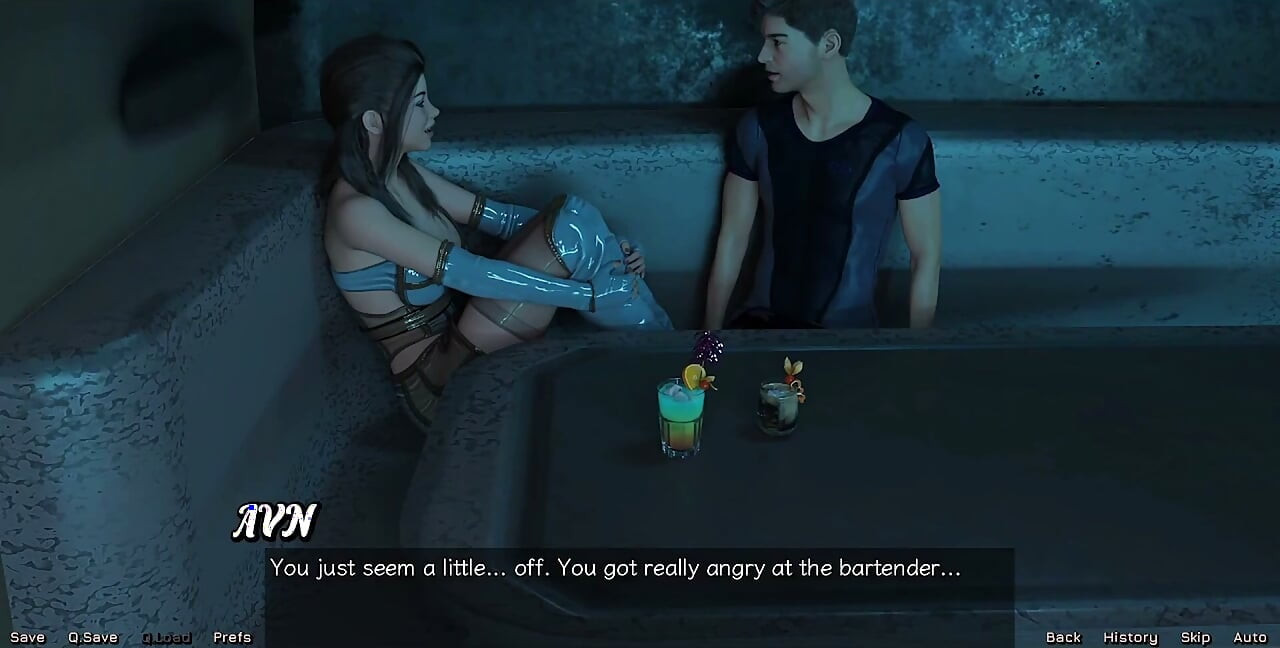 Stranded in Space - Petite Girl Falls Into My Arms