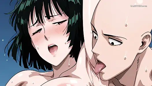 Saitama Pounded Fubuki Harder Than Any Monster – and She Loved Every Inch ( AI Generated )
