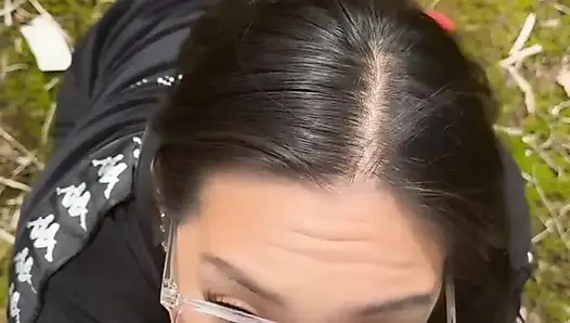 I sucked my friend off on my morning walk and swallowed cum