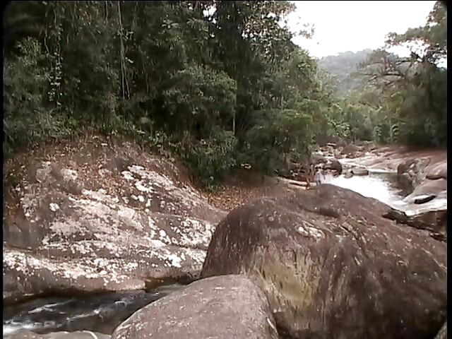 Sexy Spanish babe gets her butt fucked by the river, takes a hot facial