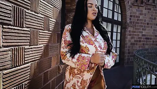 Partying with Payton Preslee's Big Tits