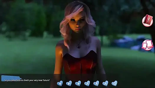 Helping the hotties #3 - Johannes took a sneak peak to see what the girl in the cabin is up to.