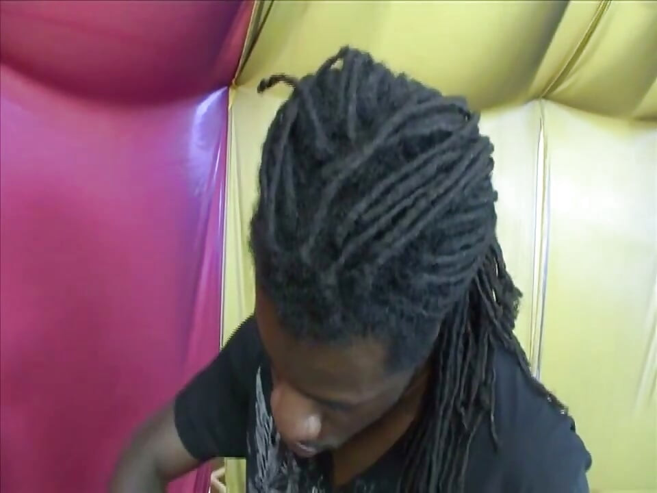 Sexy black couple pussy fucking big black penis in mouth...cum in mouth