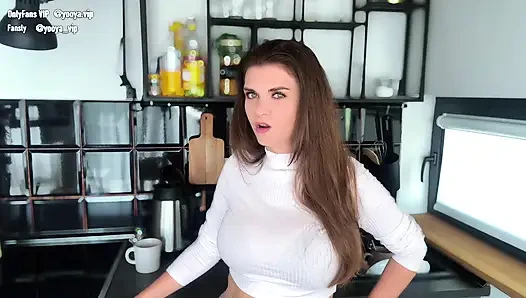 Horny Stepmother was caught with 2 Big Cocks by Step Son