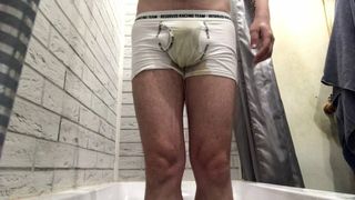 Ortedos pees in his panties