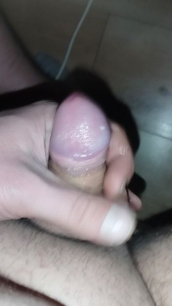 Cum eat self licking