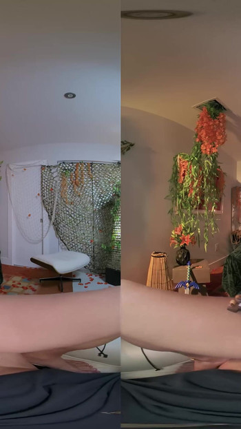 لحظة ملحمية من "VRCosplayX تلقي بنور الحب في حضور السيف وتبارك أنيا أولسن وهايرول مع ملكيتك"