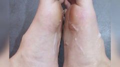 My Cum Covered Feet (Pic Compilation)