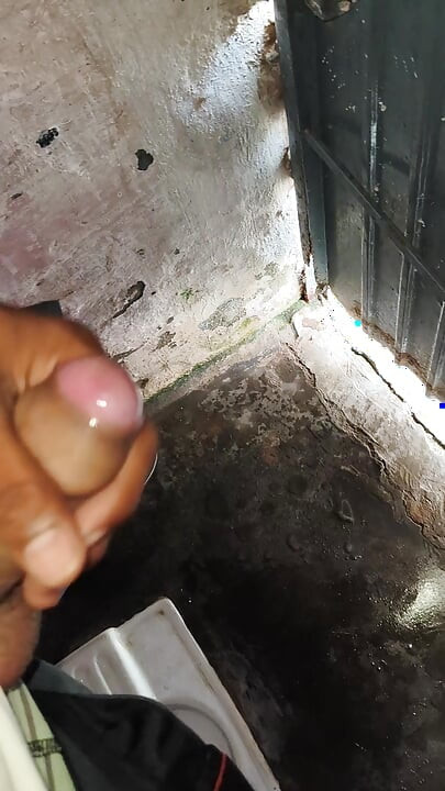 A 22-year-old boy is masturbating with his fist