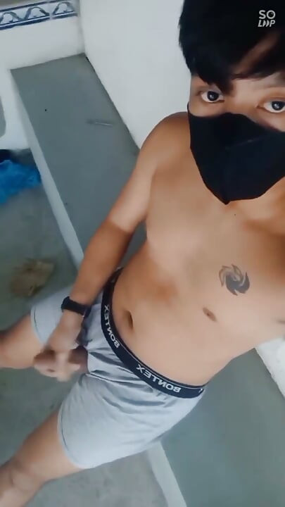 Fleshlab Twinks I Wanked with a Stranger Outdoor Until We Both Cum