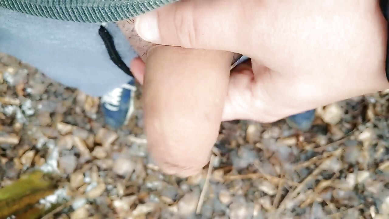 Cheesy Dirty Unwashed Cock Outdoor Walking Part 1