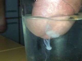 水ガラスのザーメン