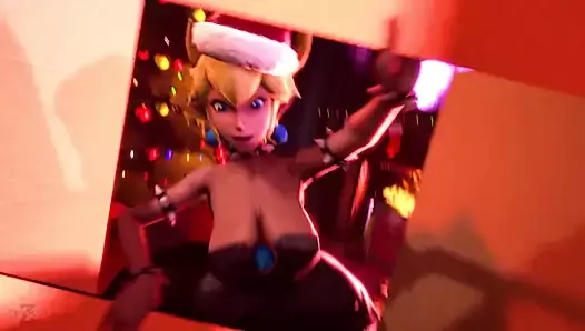 BOWSETTE AND HER NEW YEAR'S GIFT HENTAI PORN