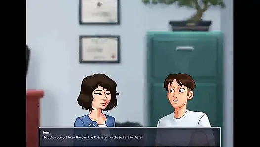 Kisah musim panas: mereka kepergok ngentot di kantor ep 198