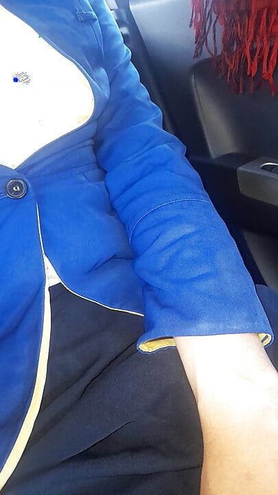 Crossdressing Wearing Woman Bca Bank Uniform