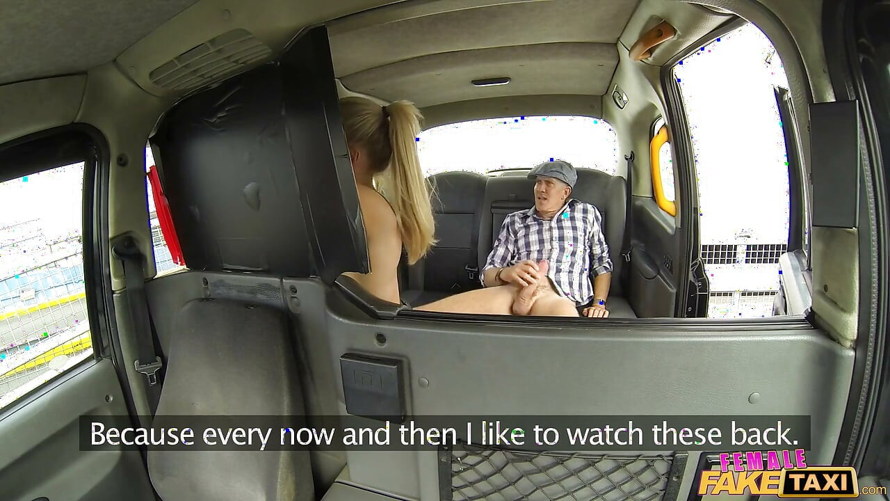 Female Fake Taxi - Busty Driver Gives Gagging Deep Throat to Actor Then Swallows His Massive Cum