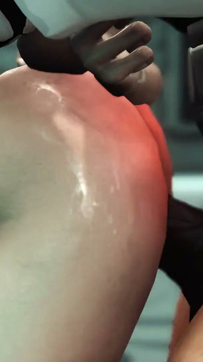 A sexy young hottie gets fucked by stormtrooper in the spaceships | Clip 1