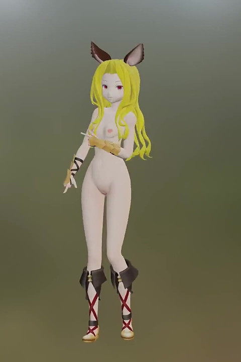 S-Cathacha Pokedance ผมบลอนด์แก้ไขสีผมบลอนด์ Smixix