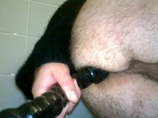 Introducing black 18 inches dildo, part 4